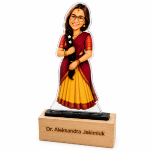 Personalized Acrylic Caricature Gift for Couples in Chennai