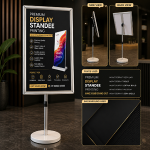 Display Standee Printing Chennai | Custom Promotional Standees