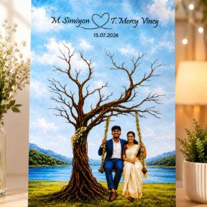 Custom Wedding Welcome Board Printing Chennai – Acrylic & Foam Board Signage
