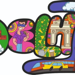 2D MDF Fridge Magnet – Printed