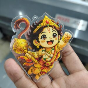 Acrylic Printed Key Chain